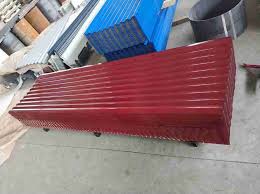 COLORED CORRUGATED ROOFING SHEET